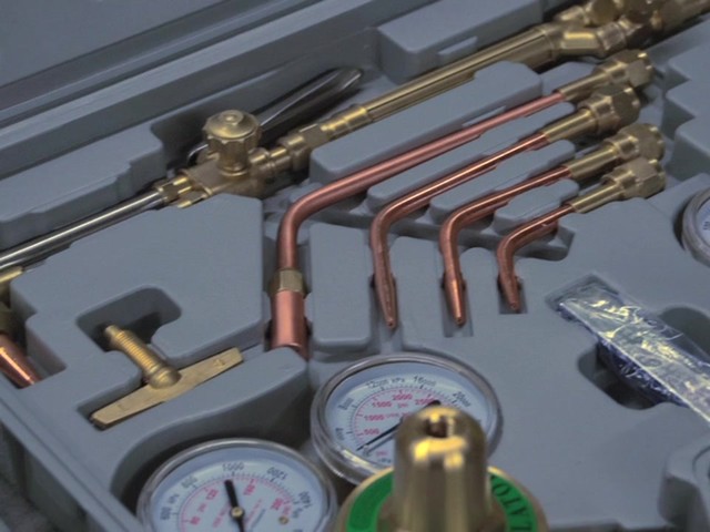 Yukon Tool® Complete Victor - style Welding / Cutting Kit - image 6 from the video